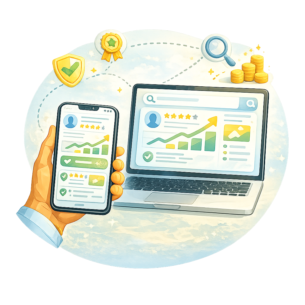 Your own business page