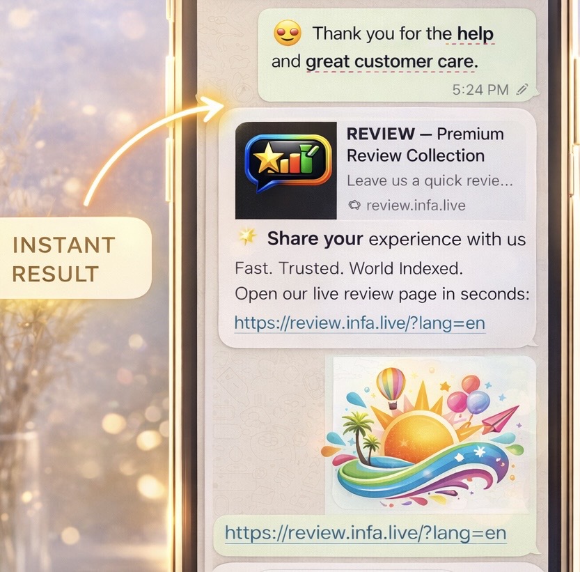 Shared review result preview